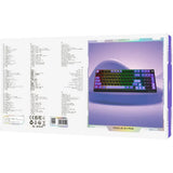 Tastatura Proove Wireless Gaming Keyboard Slicker Pro (WKSLPEN22416), Mechanical, BT5.3, Type-C, RGB, 98 Keys, 6000mAh, 1.8m, negru