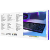 Tastatura Proove Wired Keyboard Sideswap (CKSIEN00022401), Mechanical, RGB Backlighting, 87 Keys, Swappable Switches, 1.5m, negru