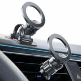 Suport auto Lisen (YL0223110033), MagSafe, pentru Grila ventilatie, Bord, Universal, Multi-Angle Adjustment, Secure Fit, negru
