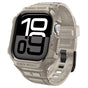 Curea pentru Apple Watch 10 46mm, Spigen Rugged Armor Pro V2 (ACS10506), bej