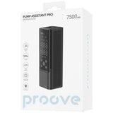Proove Car Pump Assistant Pro (PPAP80010901), portabil Compressor, cu afisaj digital, LED Flashlight, 120W, Negru