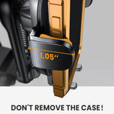 Suport auto Lisen (YL0222060011), pentru Grila ventilatie, Clamp Grip, Universal, 360° Reglabil, Secure Fit, Anti-Shake, negru