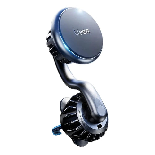 Suport auto Lisen (YL0222060002), MagSafe, pentru Grila ventilatie, Universal, Multi-Angle Adjustment, Secure Fit, N52 Magnets, negru