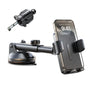 Suport auto Lisen 2E781 (YL0424040008), pentru Bord, Grila ventilatie, Parbriz, Universal, Reglabil, Telescopic Brat, negru