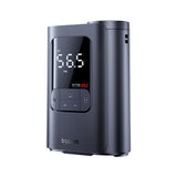Baseus Car Compressor Gotrip VA1 Super Mini (C0119701), cu Display, Flashlight, 22 Cylinder, Auto-Stop, Cosmic Negru