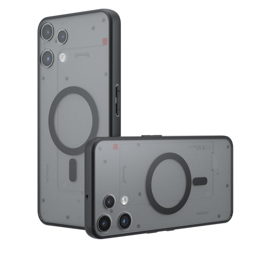 Husa pentru Nothing Phone (3a) Lite, Techsuit PureFrost MagSafe, negru frost