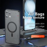 Husa pentru Nothing Phone (3a) Lite, Techsuit PureFrost MagSafe, negru frost