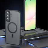 Husa pentru Samsung Galaxy A57 5G, Techsuit PureFrost MagSafe, negru frost