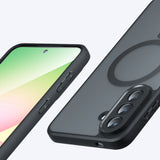 Husa pentru Samsung Galaxy A57 5G, Techsuit PureFrost MagSafe, negru frost