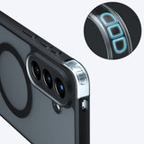 Husa pentru Samsung Galaxy A37 5G, Techsuit PureFrost MagSafe, negru frost