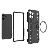 Husa pentru Nothing Phone (3a) Lite, Techsuit ArmorMag Case, albastru