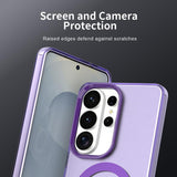 Husa pentru Samsung Galaxy S26 Ultra, Techsuit CandyCase MagSafe, alb