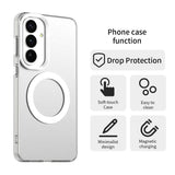 Husa pentru Samsung Galaxy S26 Plus, Techsuit CandyCase MagSafe, alb