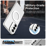Husa pentru Samsung Galaxy S26 Plus, Techsuit CandyCase MagSafe, alb