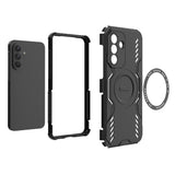 Husa pentru Samsung Galaxy A37 5G, Techsuit ArmorMag Case, albastru