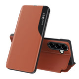 Husa pentru Samsung Galaxy A57 5G, Techsuit eFold Series, portocaliu