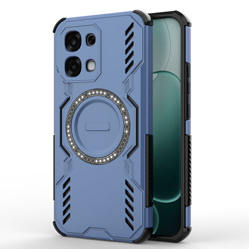 Husa pentru OPPO A6 Pro 4G, Techsuit ArmorMag Case, albastru