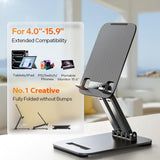 Suport de birou Lisen birou (YL0424080007), pentru 15.9'' Tablets, Ajustable, Stable, Iron, 17.5 x 12.3 x 3.4cm, negru