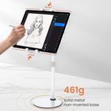 Suport de birou Lisen birou (YL0420050002), pentru iPad, Phone, Consol, Ajustable, Stable, Aluminium Alloy, 4.7, negru