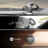 Suport auto Lisen (YL0224010003), MagSafe, pentru Bord, Universal, 360A° Rotatie, Pliabil, N52 Magnets, negru
