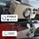 Suport auto Lisen (YL0224010003), MagSafe, pentru Bord, Universal, 360A° Rotatie, Pliabil, N52 Magnets, negru