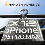 Suport auto Lisen (YL0224010003), MagSafe, pentru Bord, Universal, 360A° Rotatie, Pliabil, N52 Magnets, negru