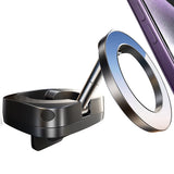 Suport auto Lisen (YL0224110001), Magnetic pentru Bord, Birou, 360A° Rotatie, Pliabil, Masa Clip, Sigur Fit, negru