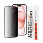 Folie de protectie pentru iPhone 15, Techsuit 111D Privacy Full Glue