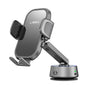 Suport auto Lisen A680 (YL0225010007), pentru Bord, Birou, Electric Ventuza, 360A° Rotatie, Clema Brat, 130mAh, negru