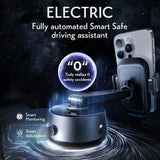 Suport auto Lisen A680 (YL0225010007), pentru Bord, Birou, Electric Ventuza, 360A° Rotatie, Clema Brat, 130mAh, negru