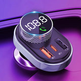 Incarcator auto Proove cu Modulator FM (FMSL30110001), USB, Type-C, U-Disk, TF, Bluetooth 5.4, Incarcare rapida, 30W, negru