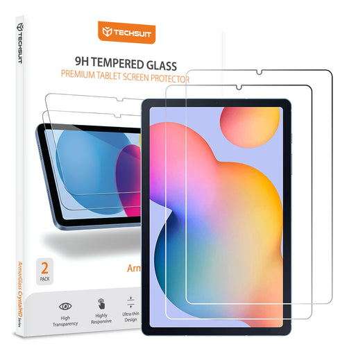 Folie de protectie pentru Samsung Galaxy Tab S6 Lite 10.4 P610/P615, Techsuit ArmorGlass CrystalHD (2 pack)