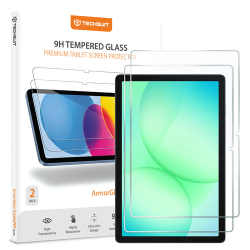 Folie de protectie pentru Samsung Galaxy Tab A9 Plus, Techsuit ArmorGlass CrystalHD (2 pack)