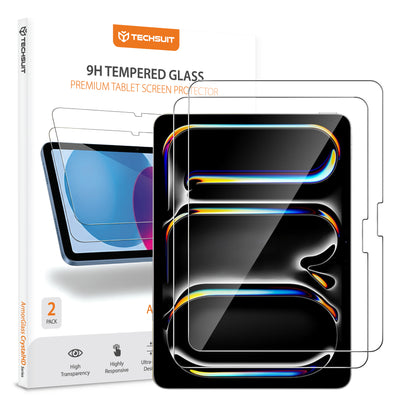 Folie de protectie pentru iPad Pro 13 (2024), Techsuit ArmorGlass CrystalHD (2 pack)