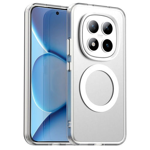 Husa pentru Xiaomi Redmi Note 15 Pro+ 5G, Techsuit CandyCase MagSafe, alb