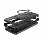 Husa pentru OnePlus 15, Techsuit Carbon Shield PRO, alb