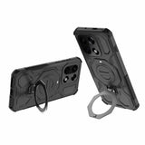 Husa pentru OnePlus 15, Techsuit Carbon Shield PRO, fumuriu