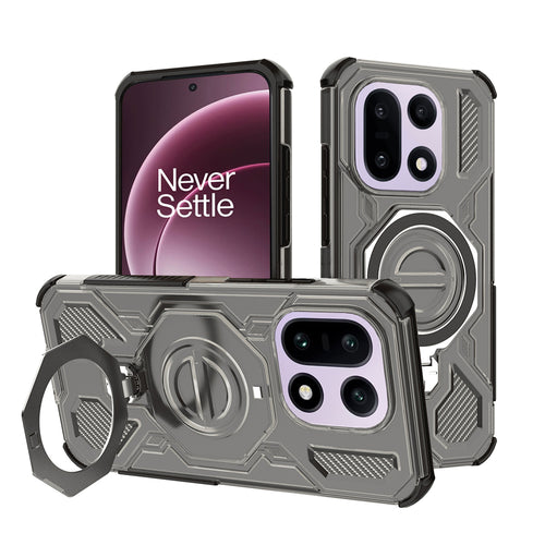Husa pentru OnePlus 15, Techsuit Carbon Shield PRO, fumuriu