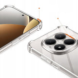 Husa pentru Xiaomi Redmi Note 15 4G, Techsuit Shockproof Clear Silicone, transparenta