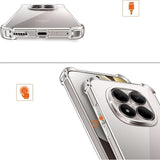 Husa pentru Xiaomi Redmi Note 15 4G, Techsuit Shockproof Clear Silicone, transparenta