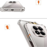 Husa pentru Xiaomi Redmi Note 15 Pro 5G, Techsuit Shockproof Clear Silicone, transparenta