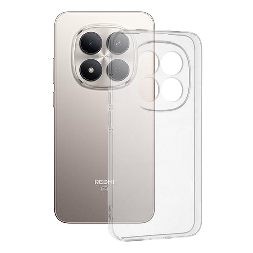 Husa pentru Xiaomi Redmi Note 15 Pro 5G, Techsuit Clear Silicone, transparenta
