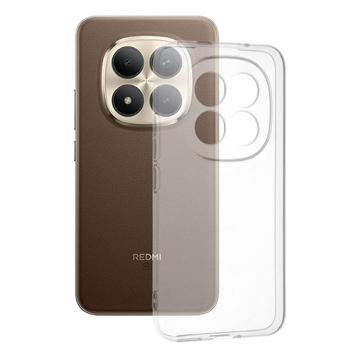 Husa pentru Xiaomi Redmi Note 15 Pro+ 5G, Techsuit Clear Silicone, transparenta