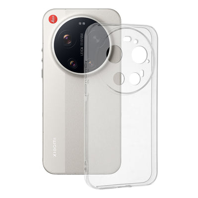 Husa pentru Xiaomi 17 Ultra, Techsuit Clear Silicone, transparenta