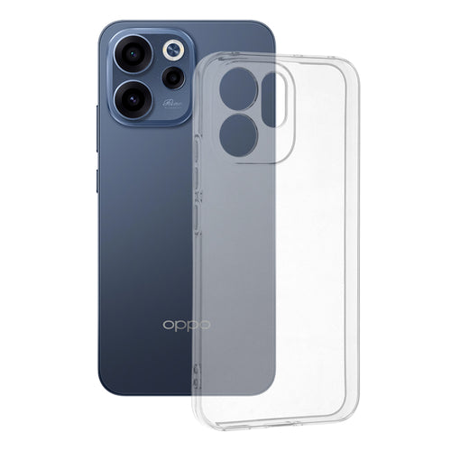 Husa pentru OPPO Reno15 F, Techsuit Clear Silicone, transparenta