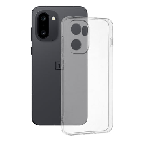 Husa pentru OnePlus 15R, Techsuit Clear Silicone, transparenta