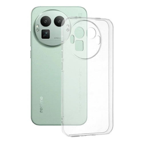 Husa pentru Realme GT 8 Pro, Techsuit Clear Silicone [Round Camera Cutout], transparenta
