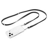 Spigen Lanyard Strap DA30L (AFA10614), Neck/Crossbody Wear, pentru Phone Cases, magnetic Length Adjustmen, Negru