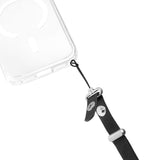Spigen Lanyard Strap DA30L (AFA10614), Neck/Crossbody Wear, pentru Phone Cases, magnetic Length Adjustmen, Negru