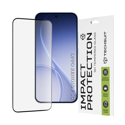 Folie de protectie pentru OPPO Reno15 F, Techsuit 111D Full Cover / Full Glue Glass